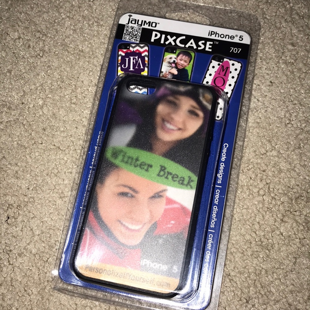 iPhone 5 Clear Case-Insert Photo